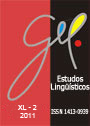 Estudo linguistico - XL - n. 1 - 2011 